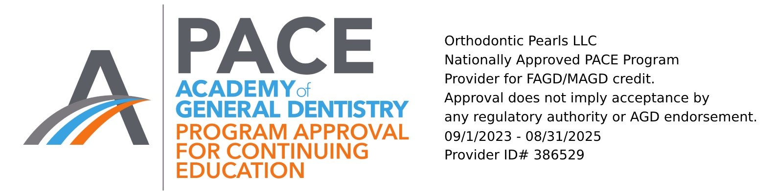 UP TO 21 CE CREDITS ADMINISTERED BY ORTHODONTIC PEARLS