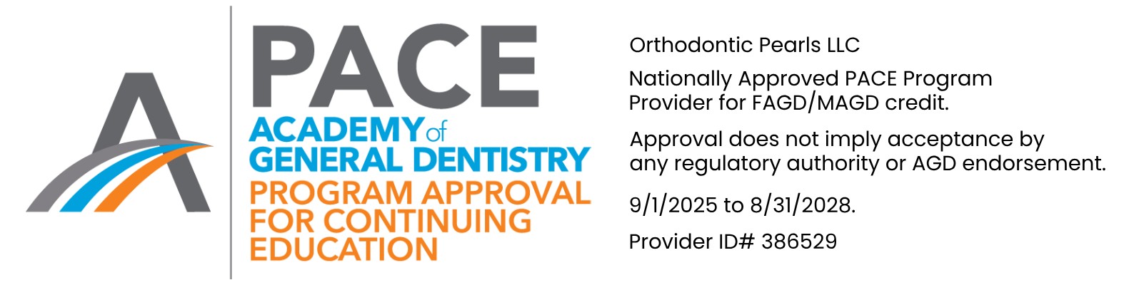 UP TO 20 CE CREDITS ADMINISTERED BY ORTHODONTIC PEARLS